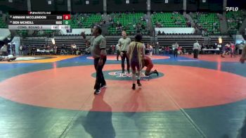 1A-4A 144 Cons. Round 3 - Ben Mcneill, Madison County vs Armani Mcclendon, Deshler