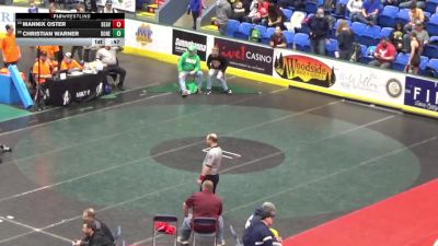 82 lbs Consi Of 16 #1 - Mannix Oster, Beaver vs Christian Warner, Donegal