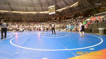 130 lbs Quarterfinal - Graham Padgett, BullTrained vs Levi Bullerman Jr, Marshall Area Wrestling Association