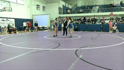 180 lbs Round 2 - Nevaeh Avina-Barajas, University Of Providence vs Malia Meyer, University Of Providence