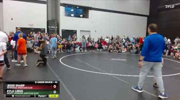 43 lbs Round 1 - Kylo Lirgg, Mighty Warriors Wrestling Acad vs Jesse Sharp, Reverence Wrestling Club