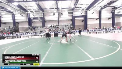 140 lbs Cons. Round 4 - Addyson Karczewski, Basha vs Kalolaine Fakahua, Chavez (Stockton)