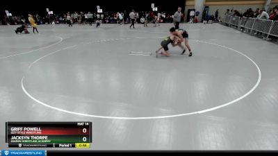 120 lbs Cons. Round 5 - Griff Powell, Izzy Style Wrestling vs Jacksyn Thorpe, Askren Wrestling Academy