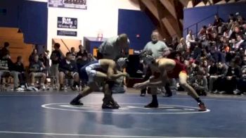 160 lbs match Trent Noon Oakdale vs. Adam Fierro Bakersfield