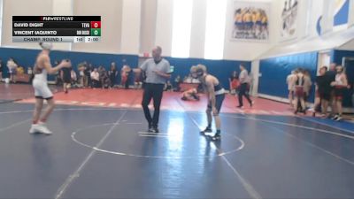 113 lbs Champ. Round 1 - David Dight, Thomas Edison vs Vincent Iaquinto, Don Bosco Prep