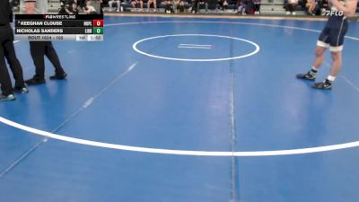 165 lbs Round 4 - Keeghan Clouse, North Platte vs Nicholas Sanders, Liberty North