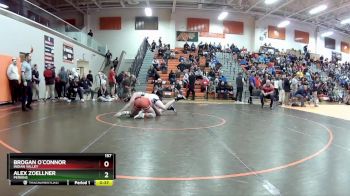 157 lbs Cons. Round 5 - Alex Zoellner, Perkins vs Brogan O`Connor, Indian Valley