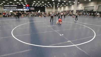 135 lbs Champ. Rd Of 32 - Heaven A Guevara, Cleveland High School Wrestling vs Aleiya Cullinan, MATPAC Wrestling Club