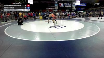 165 lbs Cons. Quarters - Jozeph Valenzuela Smith, AZ vs Noah Holman, WA