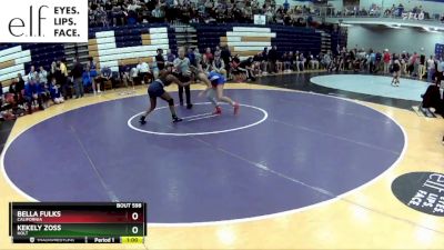 135 lbs. Cons. Round 2 - Bella Fulks, California vs Kekely Zoss, Holt