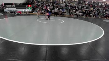 126 lbs Champ. Round 3 - Owen Carver, Eierman Elite vs Parker Lutz, Angry Fish