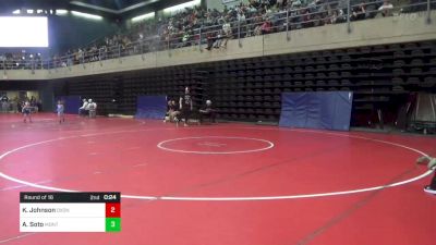 175 lbs Round Of 16 - Kamil Johnson, Oxon Hill vs Ariana Soto, Montvale