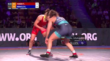 62kg Bronze - Kayla Miracle, USA vs Taybe Yusein, BUL