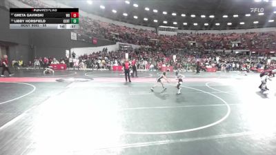 55 lbs Cons. Round 2 - Libby Horsfield, Cuba City/RT Elite vs Greta Gavinski, Wisconsin Dells