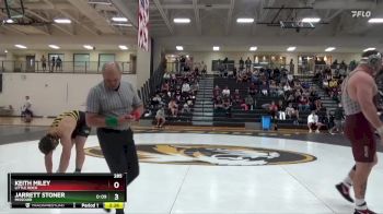 285 lbs 5th Place Match - Keith Miley, Little Rock vs Jarrett Stoner, Missouri