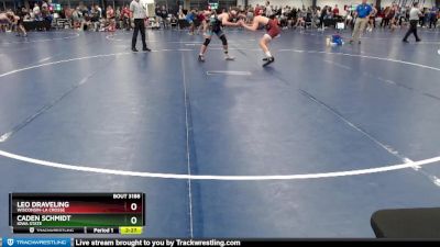 Elite 174 lbs Cons. Semi - Leo Draveling, Wisconsin-La Crosse vs Caden Schmidt, Iowa State