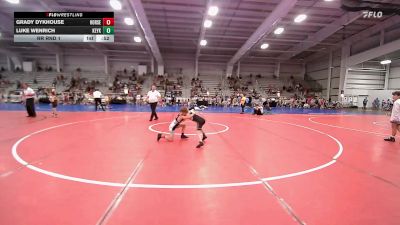 60 lbs Rr Rnd 1 - Grady Dykhouse, Iron Horse vs Luke Wenrich, Keystone Krush