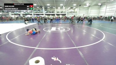 64 lbs Round Of 32 - John Allain, Natick vs Jaelene Murillo, Dirty Den WC
