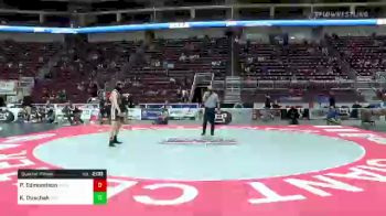 145 lbs Quarterfinal - Patrick Edmondson, Southern Columbia vs Kenny Duschek, Blackhawk