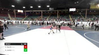 70 lbs Rr Rnd 1 - Davis Squire, Snowflake Lobos vs Antonio Juarez, Stout Wrestling Academy