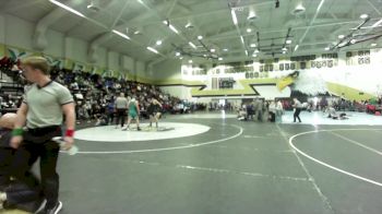 140 lbs Cons. Round 3 - Mason Clowminzer, San Marcos vs Tristan Laird, Valley Center