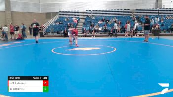 123 lbs Champ. Round 1 - Samuel Letson, Lawrence North vs Carson Collier, Invicta Wrestling Academy