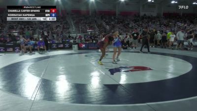 125 lbs Cons. Rd Of 16 - Chaniella Carter-Sparks, Beat The Streets Cleveland vs Korrayah Kapenga, Michigan Premier