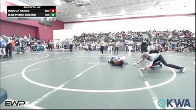 67 lbs Rr Rnd 1 - Maddox Harris, Rough Riders vs Jean-Pierre DeJesus, Team Of Hard Knox