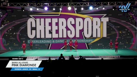 Bama All-Starz - Pink Diamondz [2024 L2 Junior - D2 - Small - A Day 2] 2024 CHEERSPORT National All Star Cheerleading Championship