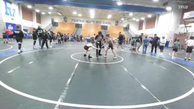 77-85 lbs Quarterfinal - Kohen Burton, Sting WC vs Eli Foster, Corona 100