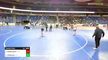 145 lbs Quarterfinal - Justin Mastroianni, New England vs Louis Colaiocco, NJ/NY