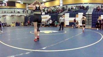 190 lbs. Quarterfinal - Maddie Bright, Fulton vs Mariyah Brumley, Lebanon