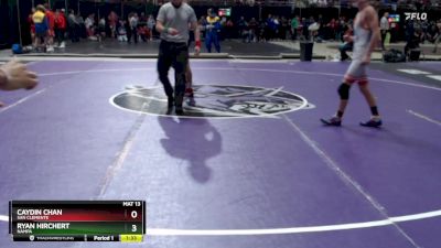 106 lbs Champ. Round 3 - Ryan Hirchert, Nampa vs Caydin Chan, San Clemente