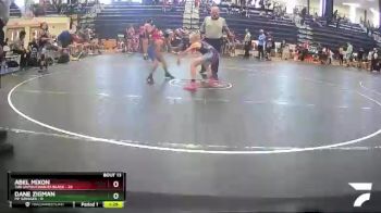 65 lbs Round 5 (6 Team) - Abel Mixon, The Untouchables Black vs DANE ZIGMAN, MF Savages