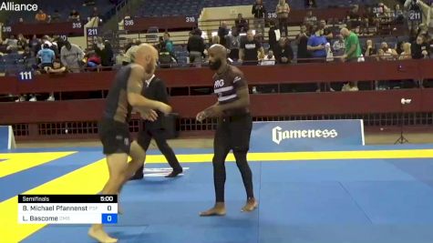 Brandon Michael Pfannenstie vs Lonnie Bascome 2024 Pan IBJJF Jiu-Jitsu No-Gi Championship
