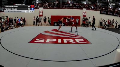 74 kg Champ. Round 5 - Tyler Lillard, Indiana RTC vs Dylan Evans, Pittsburgh Wrestling Club