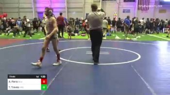 95 lbs Final - Austin Paris, Devils vs Tyler Traves, Virginia Wrestling Academy