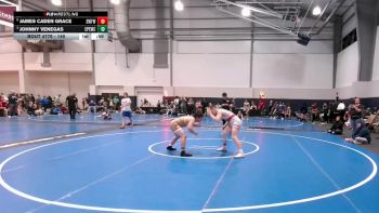 140 lbs Cons. Round 3 - Johnny Venegas, El Paso Enforcers Wrestling Club vs James Caden Grace, Silverback Wrestling Fort Worth