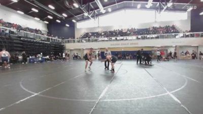 285 lbs Champ. Round 1 - Abel Beltran, Cuesta College vs Carlos Sutton, Mt. San Antonio College