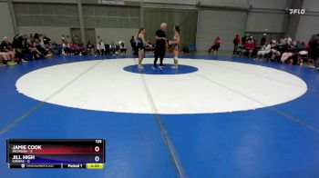 125 lbs Placement Matches (8 Team) - Jamie Cook, Michigan vs Jill High, Kansas