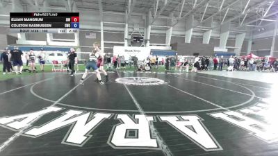 165 lbs Cons. Round 3 - Elijah Mangrum, Scramble Inc Wrestling vs Coleton Rasmussen, Champions Wrestling Club