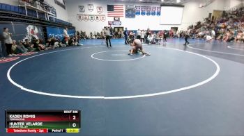 150 lbs Cons. Round 5 - Kaden Romig, Torrington vs Hunter Velarde, Lander Valley