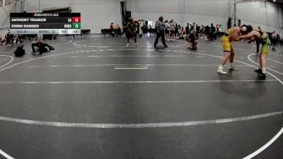 215 lbs Round 5 (6 Team) - Owen Dandeo, North Hunterdon WC vs Anthony Trainor, Upstate Uprising