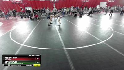 106 lbs 1st Place Match - Reegan Roy, Wisconsin vs Bryer Caves, Lodi High School Wrestling