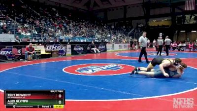 7A-190 lbs Cons. Round 2 - Alex Glymph, Marietta vs Trey Bowkett, Richmond Hill HS