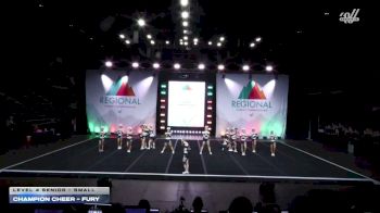 Champion Cheer - Fury [2026 L4 Senior - Small] 2026 The Southwest Regional Summit