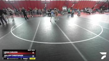 113 lbs Cons. Round 3 - Aidan Carlson, MN vs William Christopher, WI