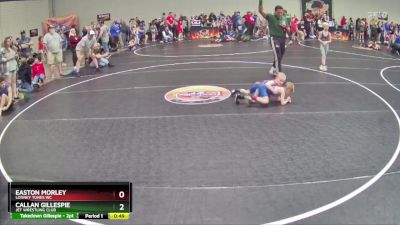 38 lbs Quarterfinal - Callan Gillespie, Jet Wrestling Club vs Easton Morley, Looney Tunes WC