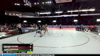 126 lbs Cons. Round 4 - Drayden Gaither, Moses Lake vs Joseph Wiessman, Mountain View