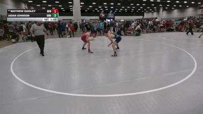 126 lbs Champ. Rd Of 64 - Aidan Johnson, Iowa vs Matthew Quigley, Michigan Premier WC